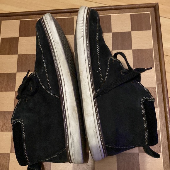 Bass-Marc, Black suede leather, Mens size 8.5 - Picture 7 of 12